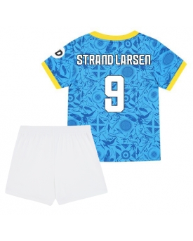 Wolves Jorgen Strand Larsen #9 Maglia Gara Terza Repliche 2025-26 Bambino Maniche Corte